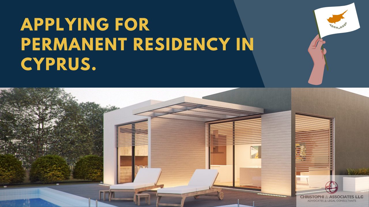 Applying for permanent residency in Cyprus.